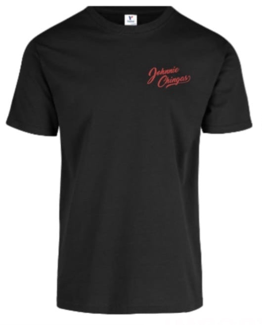 Johnnie Chingas Black T-Shirt
