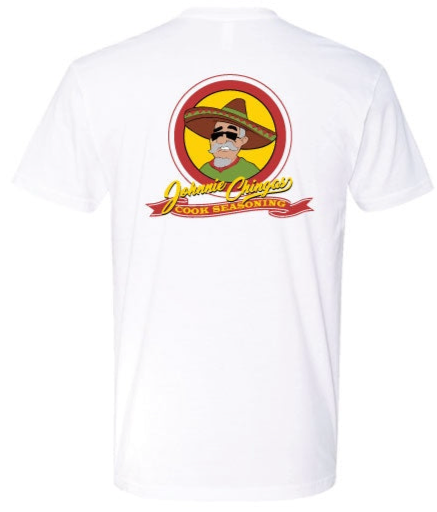 Johnnie Chingas White T-Shirt