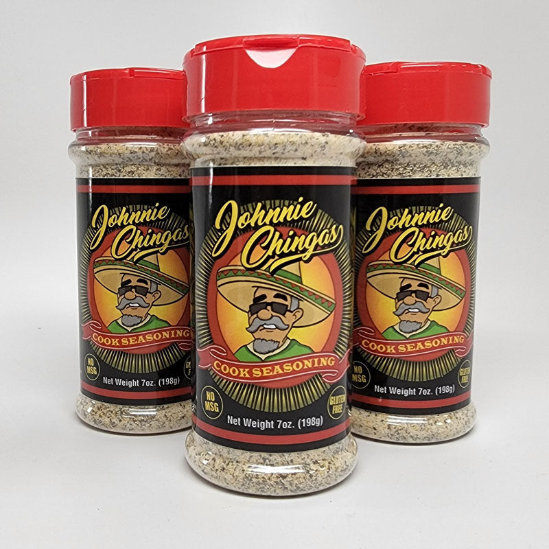 Johnnie Chingas Cook Seasoning - 7oz / 3-pack