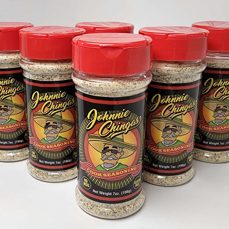 Johnnie Chingas Cook Seasoning - 7oz / 6-pack